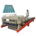 2020 metal Bamboo glazed tile roofing roll forming machine made in china